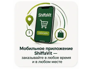 Мобильное приложение ShiffaVit — заказывайте в любое время и в любом месте