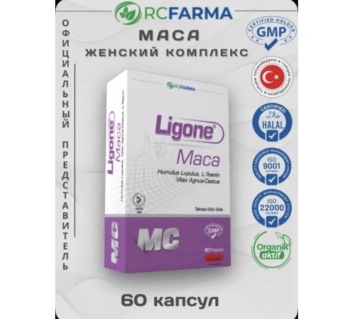 RCFARMA Ligone MACA 60 Kapsül