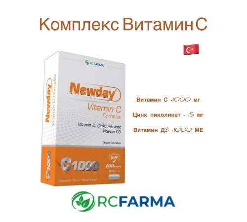 RCFARMA Ligone Vitamin C 1000 MG 30 Kapsül