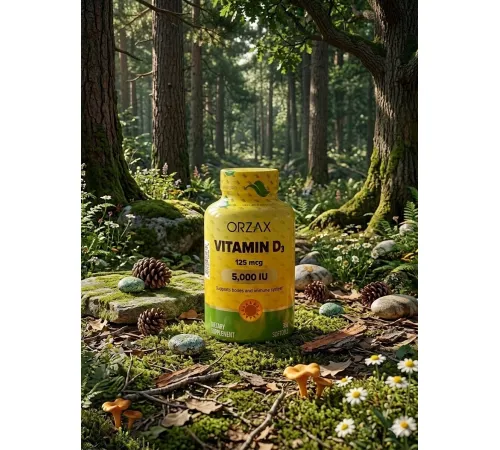 ORZAX Vitamin D3 5000IU 360cap