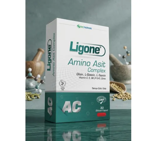 RCFARMA Ligone-amino asit complex 30 капсул