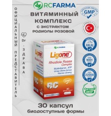RCFARMA Ligone-Rhodiola-Rosea Complex 30 kapsul