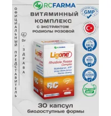 RCFARMA Ligone-Rhodiola-Rosea Complex 30 kapsul