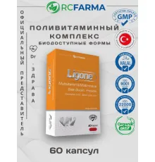 RCFARMA Ligone Beta Glucan Multivitamin 60капсул