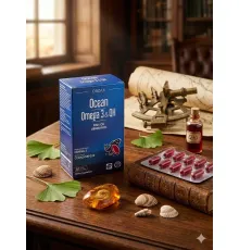 ORZAX Ocean Omega-3 & QH 30cap
