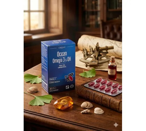 ORZAX Ocean Omega-3 & QH 30cap