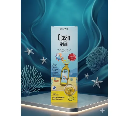 ORZAX Ocean Fish Oil 150ml лимон