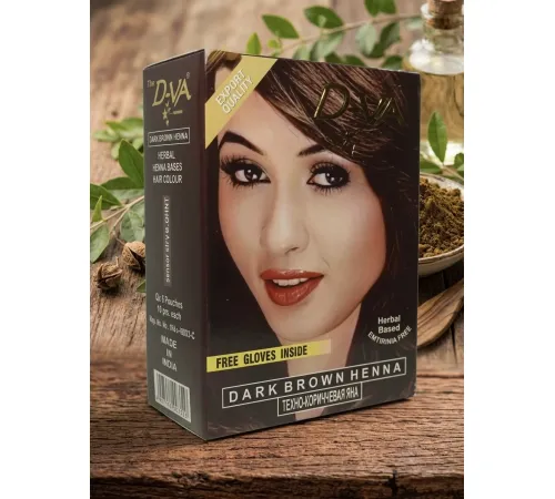 Хна для волос D-va Dark Brown