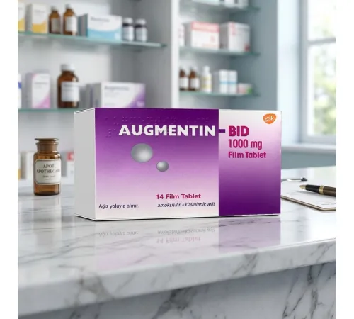 Augmentin - Bid 1000mg 14 film tab (антибиотик и протиобактериальное ср-во)