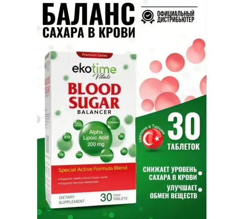 Ekotime Vitalsn Blood Sugar 30tab