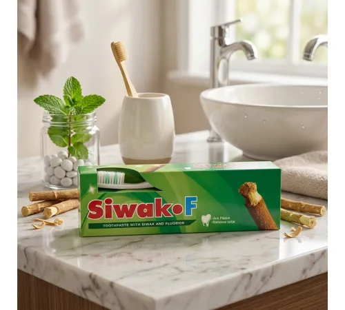 Зубная паста SiwakoF с щеткой 190г