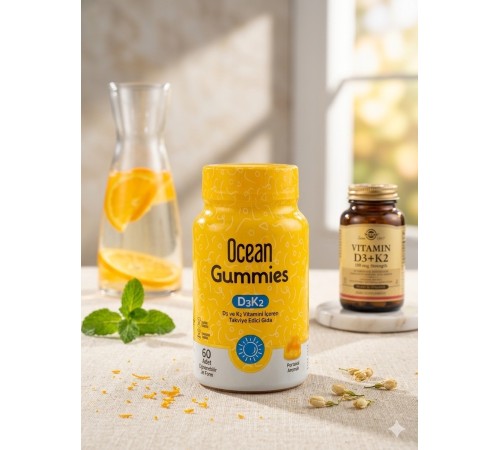 Orzax Ocean Gummies D3K2 60 adet