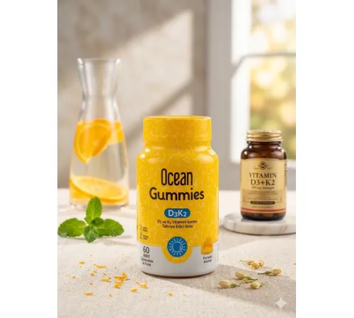 Orzax Ocean Gummies D3K2 60 adet