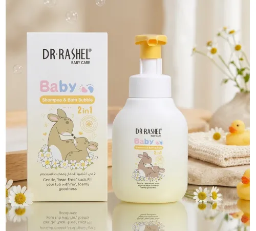 Dr Rashel Baby Shampoo & Bath Bubble 2in1 350ml