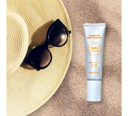 SPF50+ Pa++ Signature Mild Calming Sun Cream Deoproce 50g