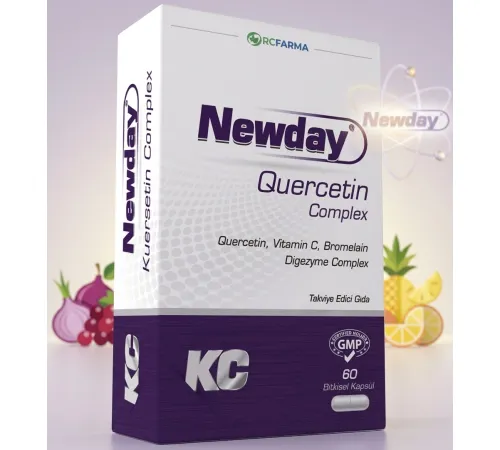 RCFARMA Newday Quercetin 60 Kap