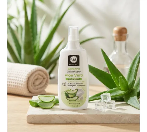 U&I You And I Aloe Vera Deodorant spray 100mk