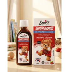 Swiss Bork Super Immoo 150ml детский сироп для иммунитета