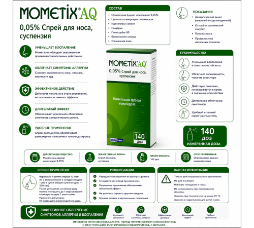 MometixAQ Spray 140doz