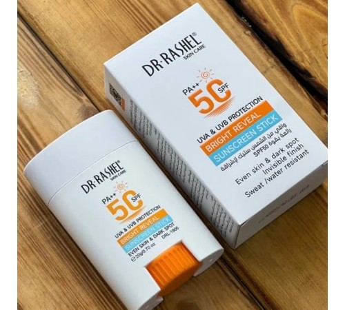 DR.RASHEL  Bright Reveal Sunscreen  Stick SPF50 20g