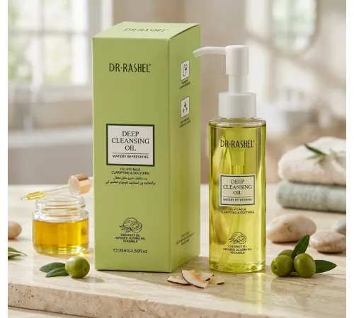 DR.RASHEL  Deep Cleansing Oil Watery Refreshing  135ml