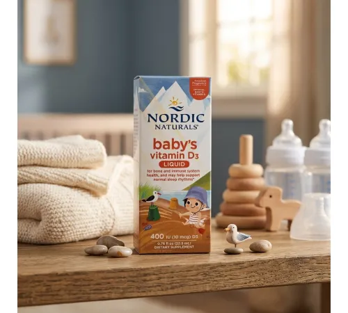 Nordic Baby`s Vit-D3 400iu