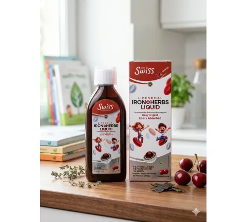Swiss Bork Liposomal Iron+Herbs 150ml