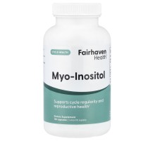 Fairhaven Health, мио-инозитол, 120 капсул 500 мг в 1 капсуле