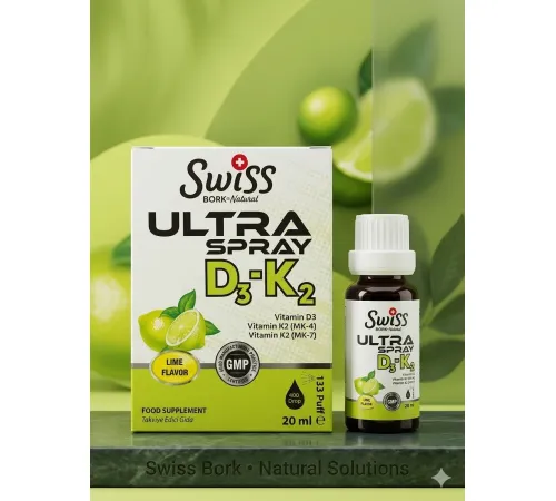 Swiss Bork Ultra Spray D3 K2 20ml