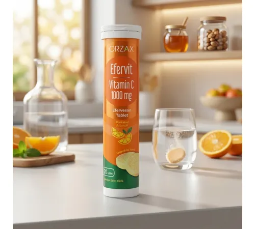 Orzax Efervit Vitamin Mineral 20 шипучие таблетки