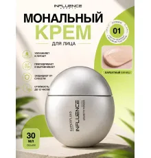 Influence Beauty Тональная основа с эффектом пудры 01 Светло-бежевый с розовым подтоном 35 мл