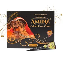 Amina Henna Paste Cone Black  хна для рисования