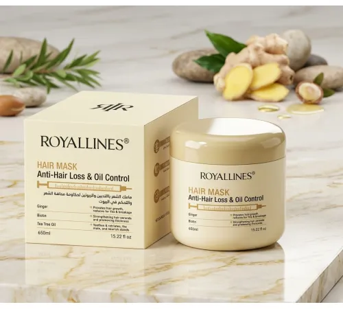 Royallines Hair Mask Anti-Hair Loss & Oil Control 450ml
