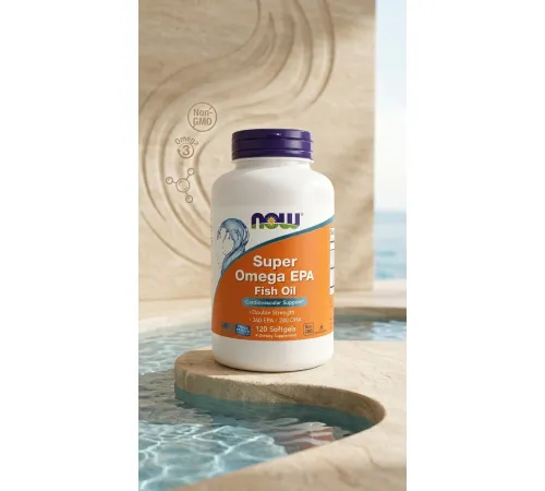 NOW Super Omega EPA Fish oil 120soft