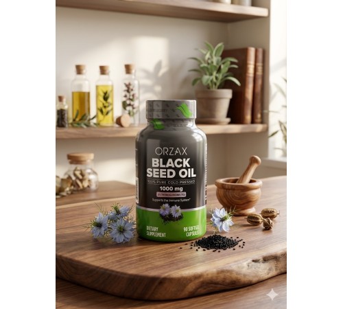 ORZAX Black Seed Oil 90cap