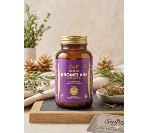 Swiss Bromelain complex 60cap