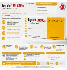 Tegterol CR 200mg 20 Tab