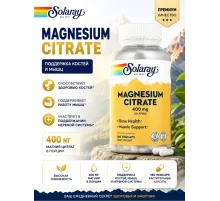 Solaray Magnesium Citrate 400mg 180cap