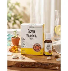 ORZAX Ocean Vitamin D3 600 IU 20ml спрей