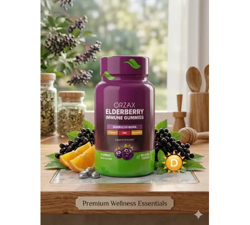 Orzax Elderberry Immune Gummies 60g