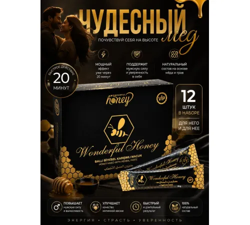 Медовая паста Wonder Chocolate и Wonderful honey
