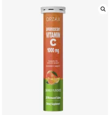 ORZAX Vitamin C 20 Eff tablet