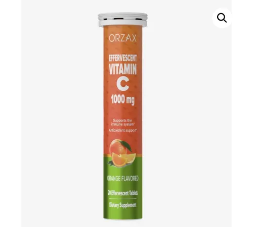 ORZAX Vitamin C 20 Eff tablet