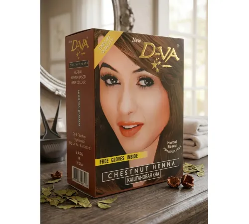 Хна для волос D-VA Chestnut