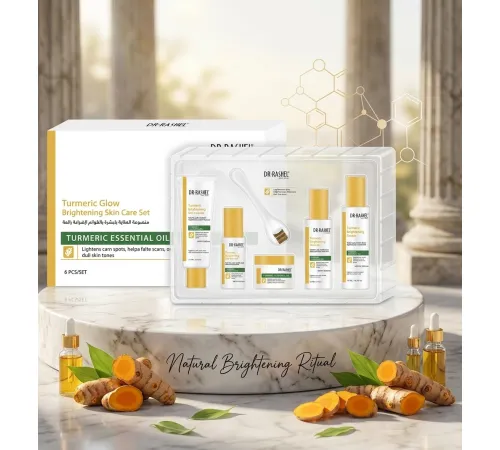 Dr Rashel Turmeric Glow Brightening Skin Care Set 6pcs