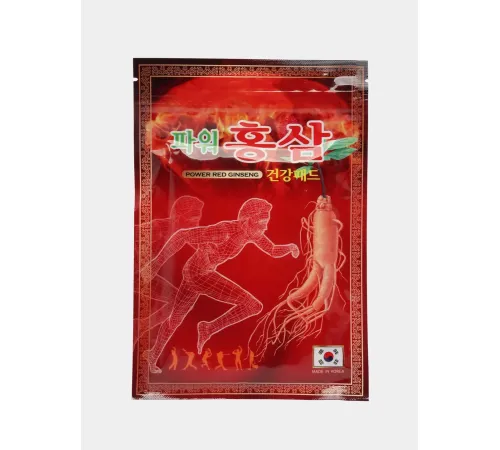 Power Red Ginseng HealthPad (пластырь с красным женьшенем)