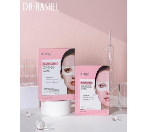 DR.RASHEL Niacinamide Fade Dark Spot Hydrogel Mask 12pcs