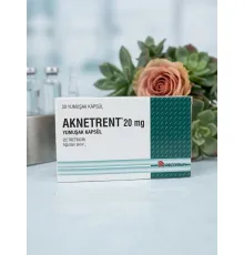 Aknetrent 20mg 30kap