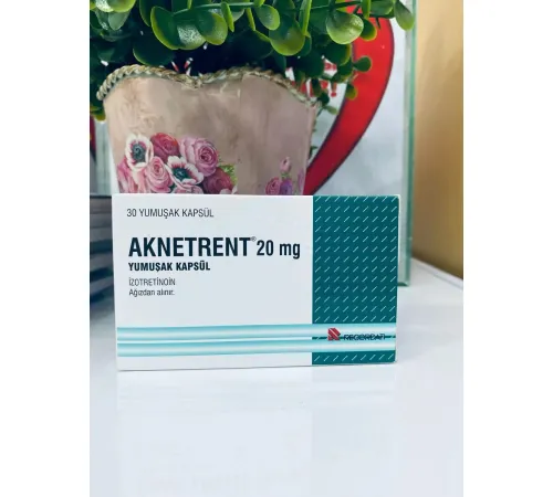 Aknetrent 20mg 30kap