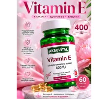 Aksu Vital Vitamin E 400IU 60soft
